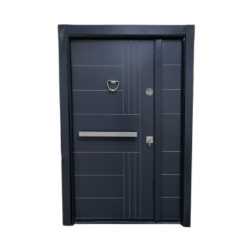 black composite door