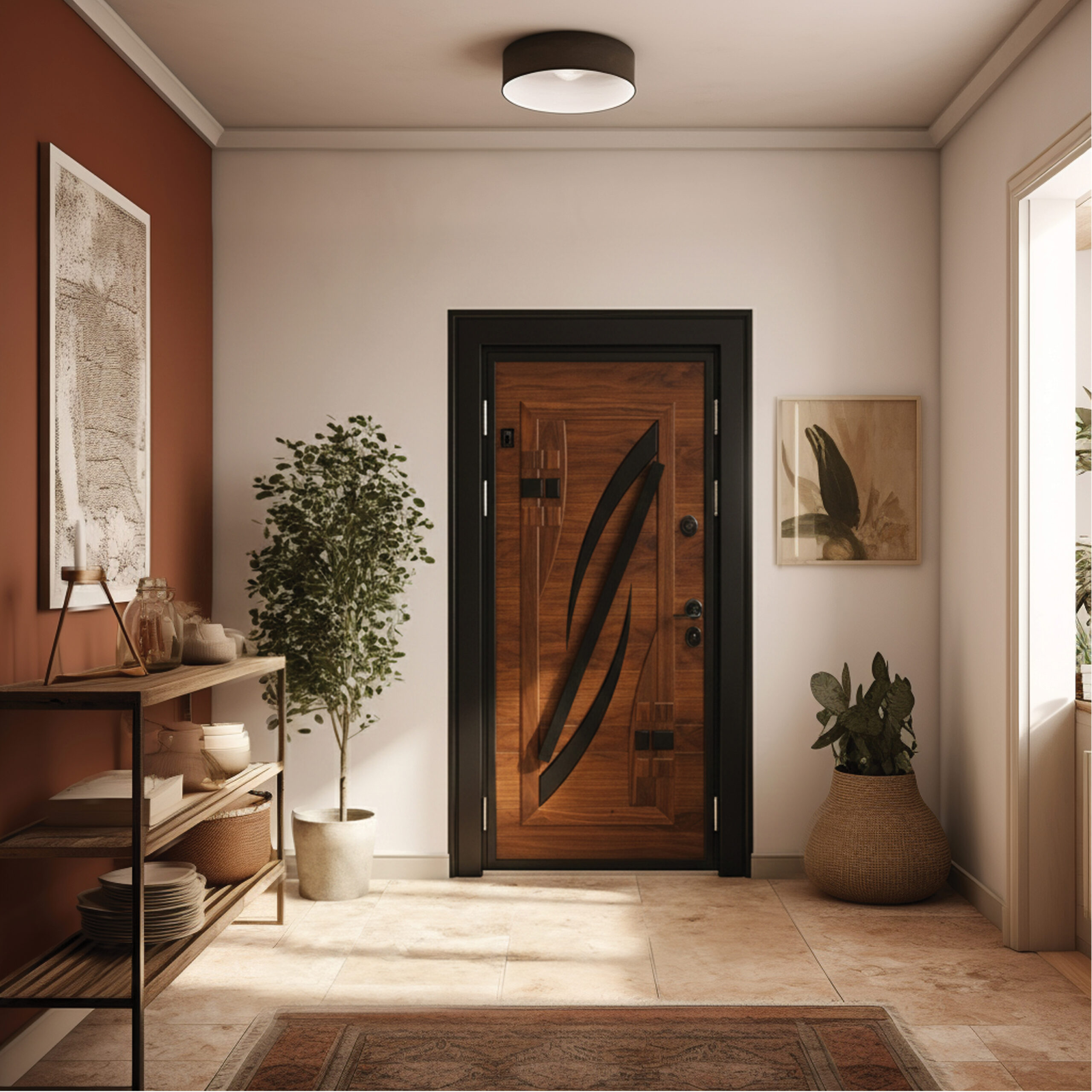 wooden doors in Ghana